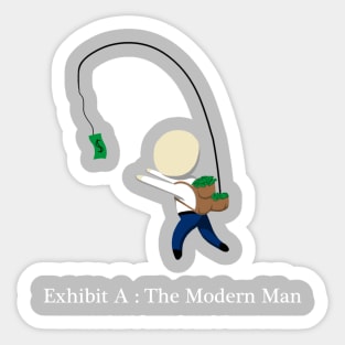 Exhibit A : Modern Man Sticker